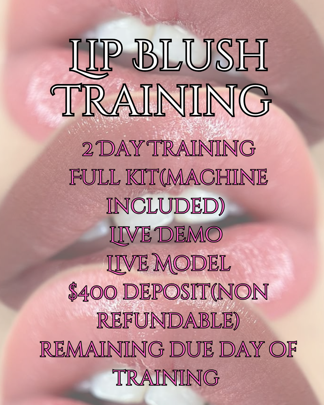 Lip Blush Training