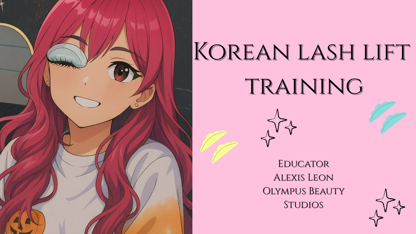 Lash Lift & Korean Lash Lift Online Training