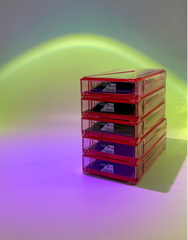 D Curl Lash Trays(some lengths on pre order)