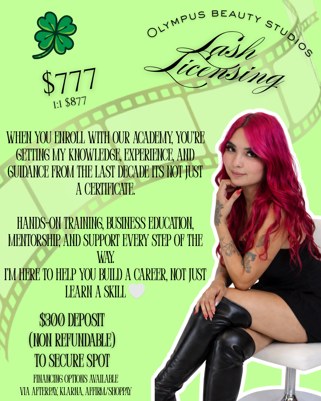 March Promo Lash Licening