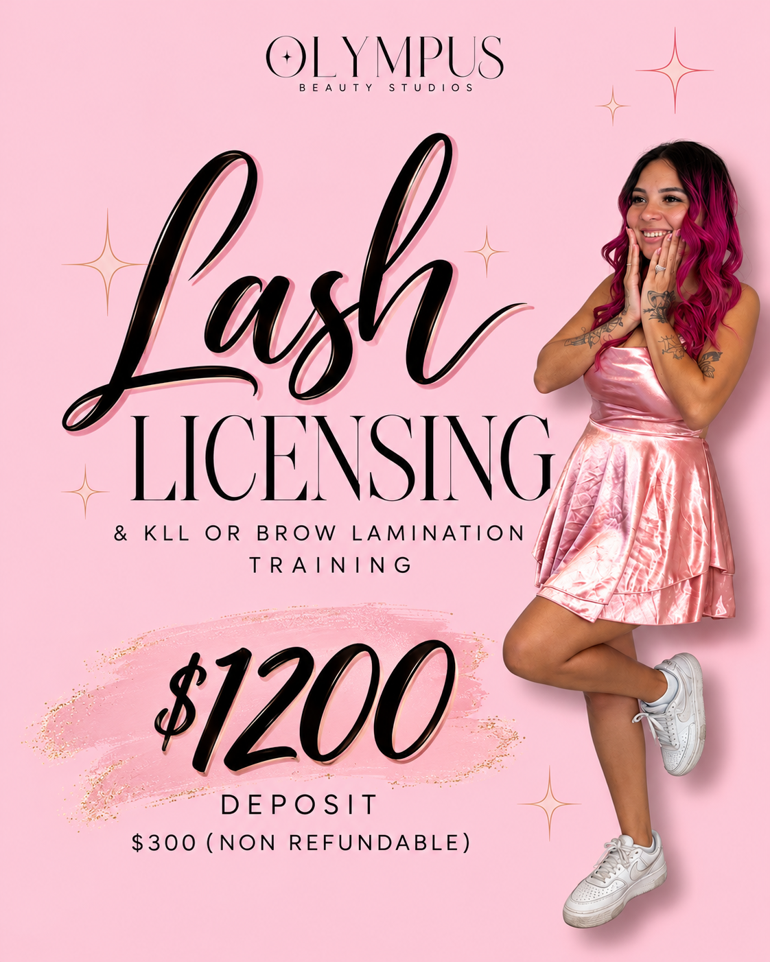 Lash Licensing & KLL or Brow Lamination Training