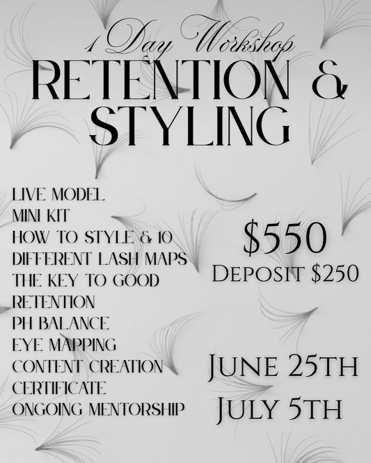 Retention& styling 1 day workshop