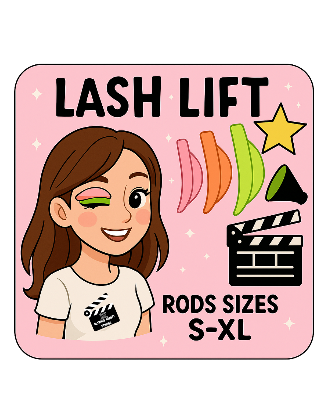 Lash Lift Rods