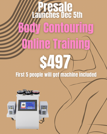 Pre sale Body Contouring Online Training