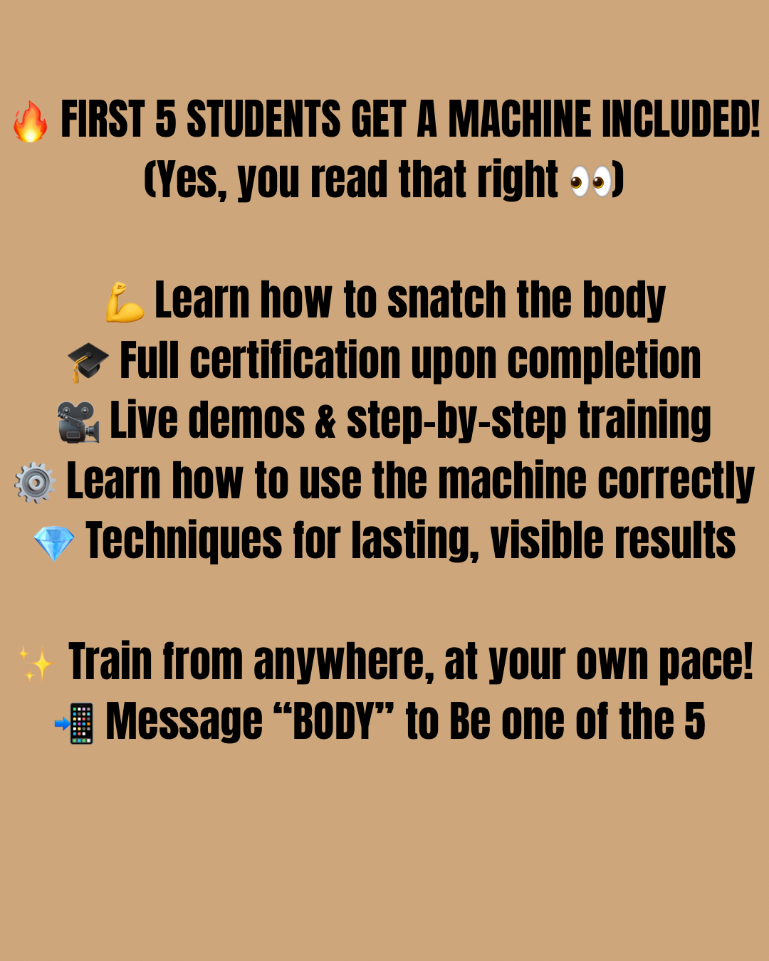 Pre sale Body Contouring Online Training