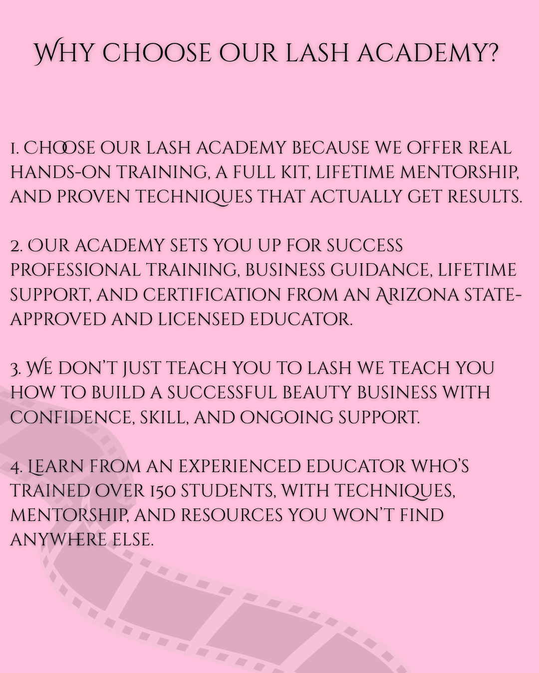 Lash Licensing Beginners Training