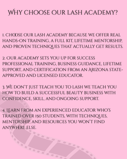 Cyber Monday Lash Licensing Training