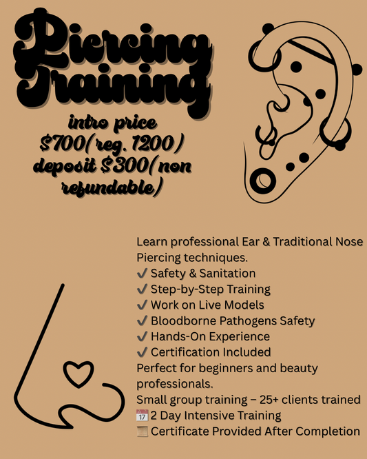 Piercing Training