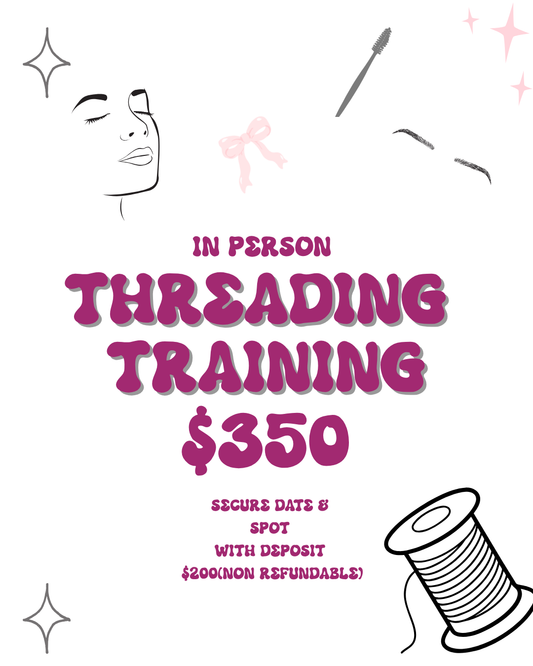 In person Threading Training