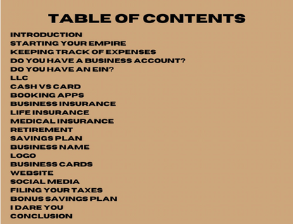 How to start your empire Ebook