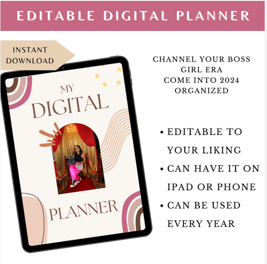 MY DIGITAL PLANNER(EDITABLE)